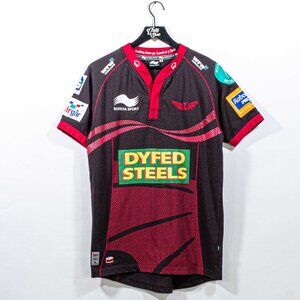 Llanelli Scarlets Rugby Jersey Burrda Sport Wales Welsh Small Sports